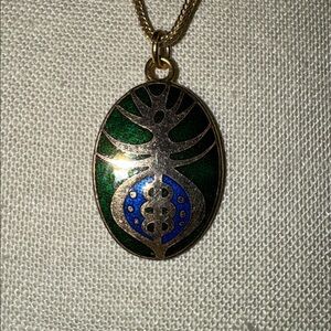 Vintage De Passille Sylvester Pendant Necklace
